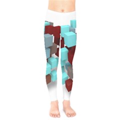 Matrix Network Data Exchange Kids  Legging by Nexatart