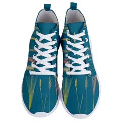 Grass Grasses Blade Of Grass Men s Lightweight High Top Sneakers by Nexatart