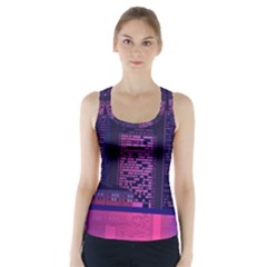 Architecture Home Skyscraper Racer Back Sports Top by Nexatart