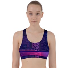 Architecture Home Skyscraper Back Weave Sports Bra by Nexatart