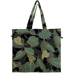 Autumn Fallen Leaves Dried Leaves Canvas Travel Bag