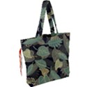 Autumn Fallen Leaves Dried Leaves Drawstring Tote Bag View2