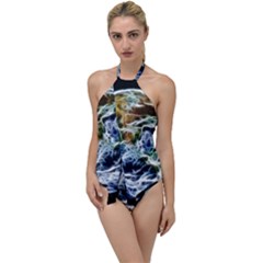 Spherical Science Fractal Planet Go With The Flow One Piece Swimsuit by Nexatart