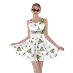 Christmas Santa Claus Decoration Skater Dress by Nexatart