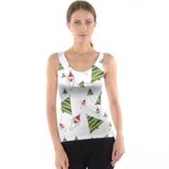 Christmas Santa Claus Decoration Tank Top by Nexatart