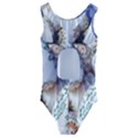 Model Color Traditional Kids  Cut-Out Back One Piece Swimsuit View2