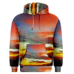 Sunset Mountain Indonesia Adventure Men s Pullover Hoodie by Nexatart