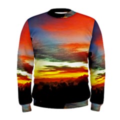 Sunset Mountain Indonesia Adventure Men s Sweatshirt by Nexatart