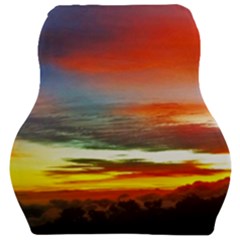 Sunset Mountain Indonesia Adventure Car Seat Velour Cushion  by Nexatart