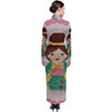 Cross Stitch Kimono Turtleneck Maxi Dress View2