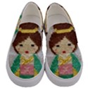 Cross Stitch Kimono Men s Canvas Slip Ons View1