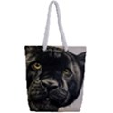 Panther Full Print Rope Handle Tote (Small) View2