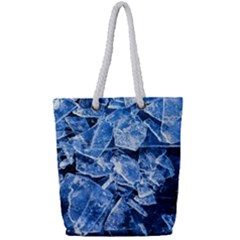 Cold Ice Full Print Rope Handle Tote (small) by FunnyCow