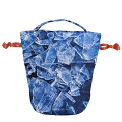 Cold Ice Drawstring Bucket Bag by FunnyCow