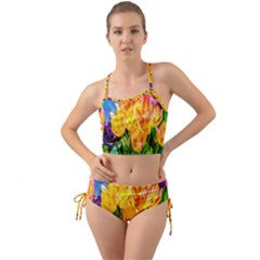 Festival Of Tulip Flowers Mini Tank Bikini Set by FunnyCow