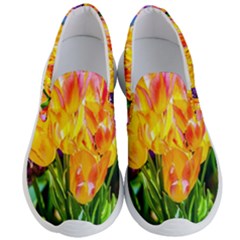 Festival Of Tulip Flowers Men s Lightweight Slip Ons by FunnyCow