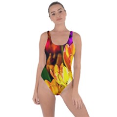 Fancy Tulip Flowers In Spring Bring Sexy Back Swimsuit by FunnyCow