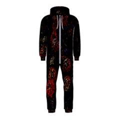 Floral Fireworks Hooded Jumpsuit (kids) by FunnyCow