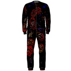 Floral Fireworks Onepiece Jumpsuit (men)  by FunnyCow