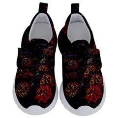 Floral Fireworks Velcro Strap Shoes by FunnyCow