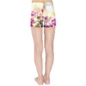 Paradise Apple Blossoms Kids Sports Shorts View2