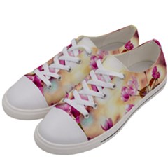 Paradise Apple Blossoms Women s Low Top Canvas Sneakers by FunnyCow