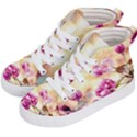 Paradise Apple Blossoms Kid s Hi-Top Skate Sneakers View2