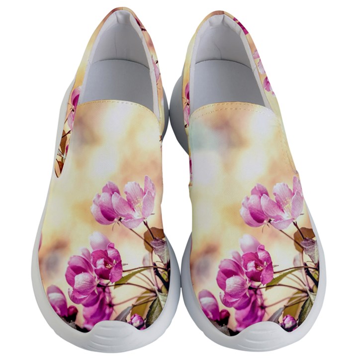 Paradise Apple Blossoms Women s Lightweight Slip Ons