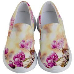 Paradise Apple Blossoms Kid s Lightweight Slip Ons by FunnyCow