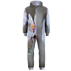 Rainy Day Of Hanami Season Hooded Jumpsuit (men)  by FunnyCow