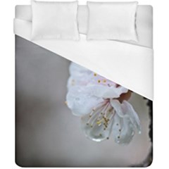 Rainy Day Of Hanami Season Duvet Cover (california King Size) by FunnyCow