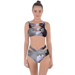 Rainy Day Of Hanami Season Bandaged Up Bikini Set  by FunnyCow