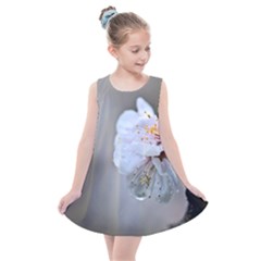 Rainy Day Of Hanami Season Kids  Summer Dress by FunnyCow