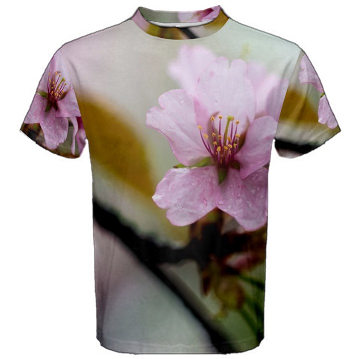 Soft Rains Of Spring Men s Cotton Tee