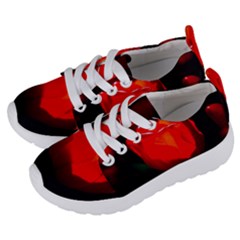 Red Tulip A Bowl Of Fire Kids  Lightweight Sports Shoes by FunnyCow