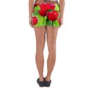 Red Tulip Flowers, Sunny Day Yoga Shorts View2