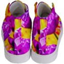 Violet Tulip Flowers Kid s Hi-Top Skate Sneakers View4