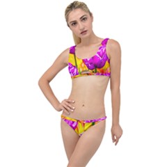 Violet Tulip Flowers The Little Details Bikini Set by FunnyCow