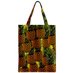 Tropical Pineapple Zipper Classic Tote Bag by snowwhitegirl