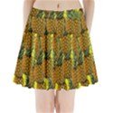 Tropical Pineapple Pleated Mini Skirt View1