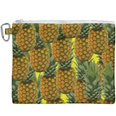 Tropical Pineapple Canvas Cosmetic Bag (xxxl)