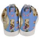 Cat And Butterflies Men s Mid-Top Canvas Sneakers View4