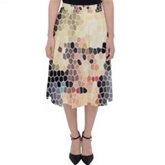 Stained Glass Girl Classic Midi Skirt