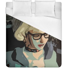 Girl Thinking Duvet Cover (california King Size) by snowwhitegirl