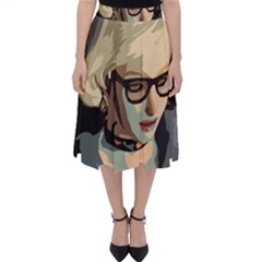 Girl Thinking Classic Midi Skirt