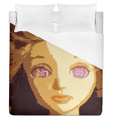 Butterfly Eyes Duvet Cover (queen Size)