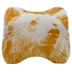 Bear Velour Head Support Cushion