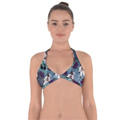 Astronaut Space Galaxy Halter Neck Bikini Top by snowwhitegirl