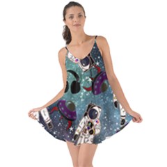 Astronaut Space Galaxy Love The Sun Cover Up