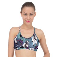 Astronaut Space Galaxy Basic Training Sports Bra